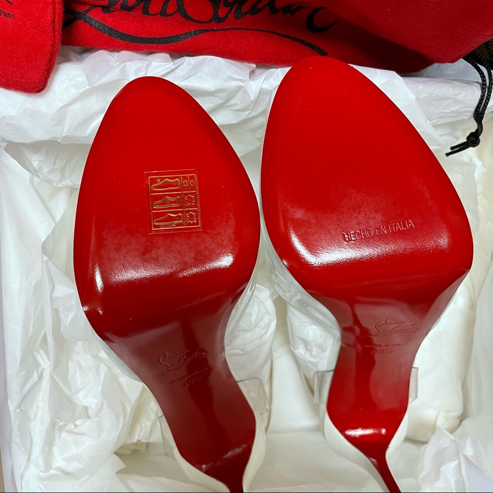 NWT❤️Christian Louboutin❤️ Cupidivipi 120 Platform Heels - Picture 8 of 10